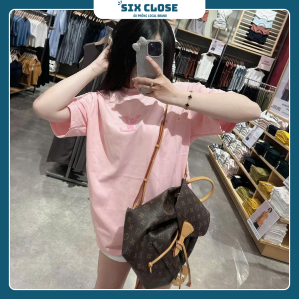 [SIX CLOSE] Áo Phông Nam Nữ HOT TREND Chất vải Cotton 100% Dày co giản 2 chiều unisex phông tay lỡ basic - Hình ảnh 4