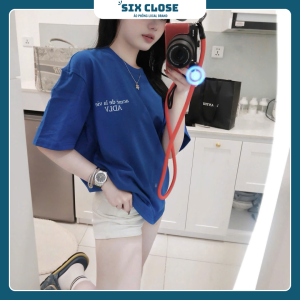 [SIX CLOSE] Áo Thun ADLV Xanh Dương – Basic Cực Chất - Hình ảnh 2