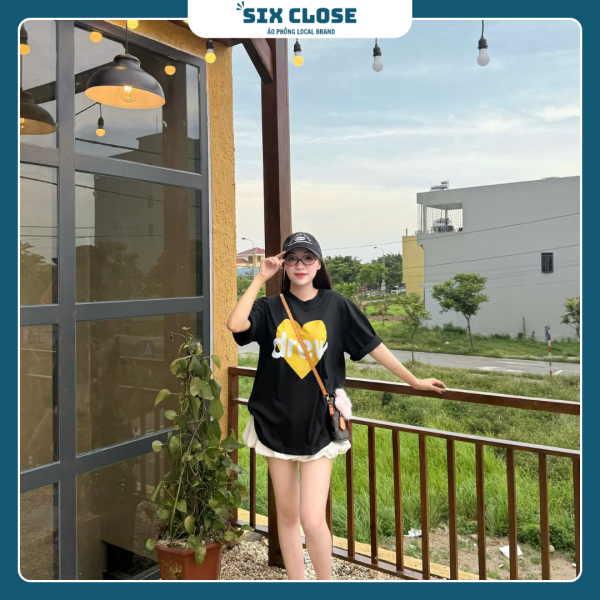 [SIX CLOSE] ÁO PHÔNG DREW TRÁI TIM - Hình ảnh 2
