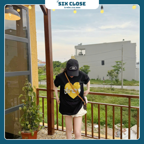 [SIX CLOSE] ÁO PHÔNG DREW TRÁI TIM