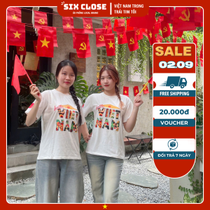 [SIX CLOSE] Áo Thun Unisex Hello Việt Nam – Thời Trang Yêu Nước
