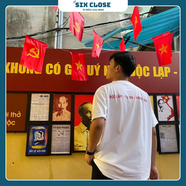 [SIX CLOSE] Áo Thun In Hình Việt Nam - Thời Trang Yêu Nước - Ảnh 2