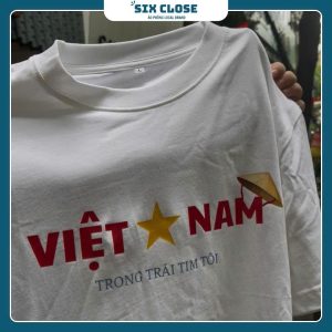 [SIX CLOSE] Áo Thun In Hình Việt Nam - Thời Trang Yêu Nước