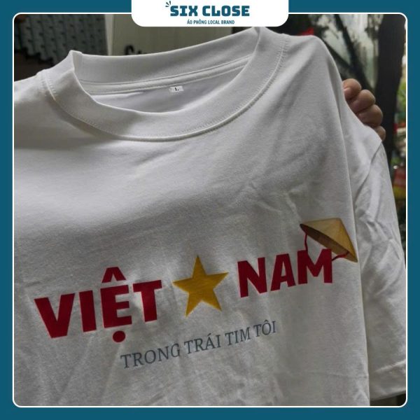 [SIX CLOSE] Áo Thun In Hình Việt Nam - Thời Trang Yêu Nước