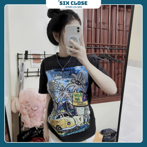 [Six Close] Áo phông cây dừa Hot Trend
