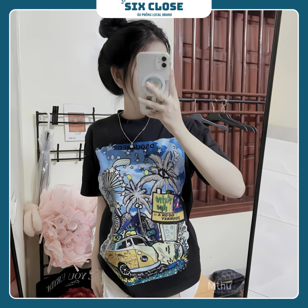 [Six Close] Áo phông cây dừa Hot Trend